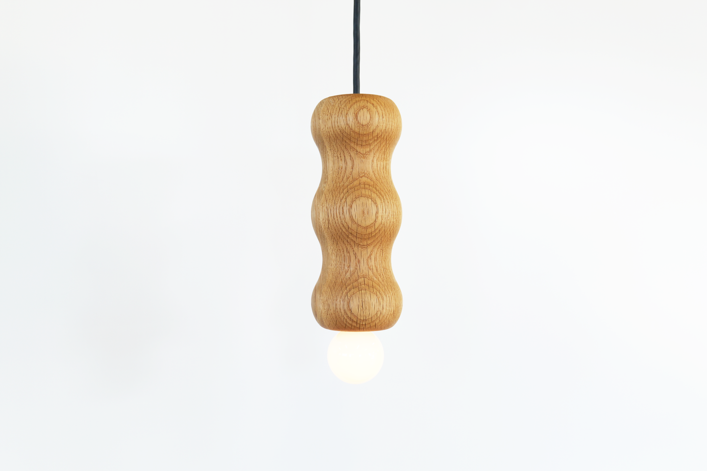 BOU PENDANT LIGHT/WAVE WOOD