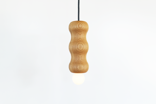 BOU PENDANT LIGHT/WAVE WOOD
