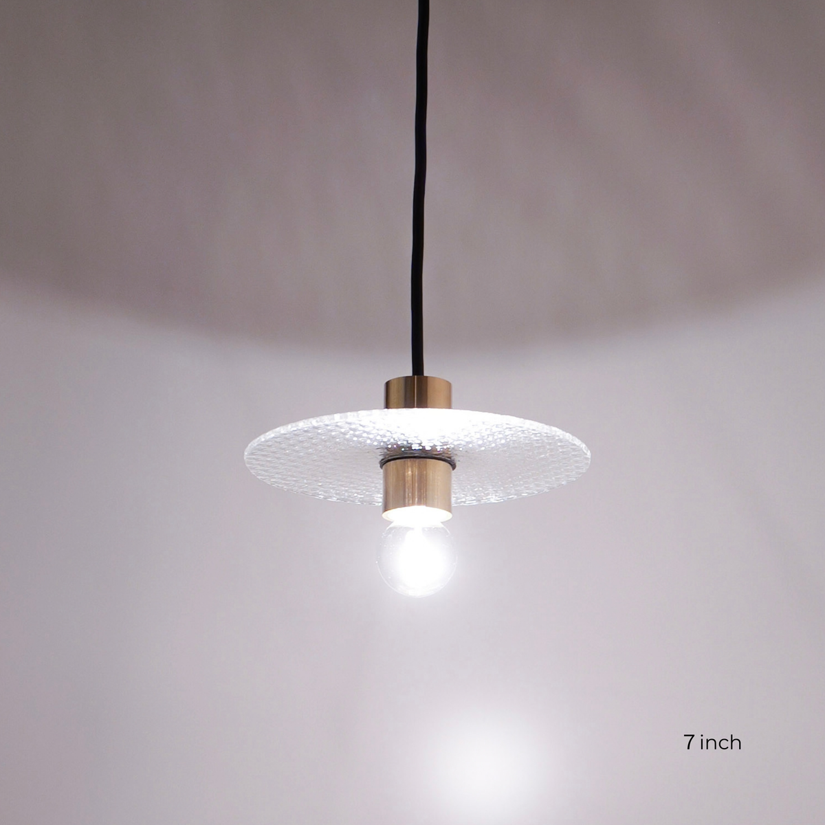 【 在庫限り 】GLASSIC  LIGHT/千鳥格子 glass 7インチ　