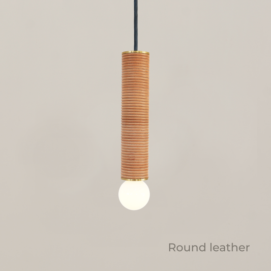 BOU PENDANT LIGHT / Leather