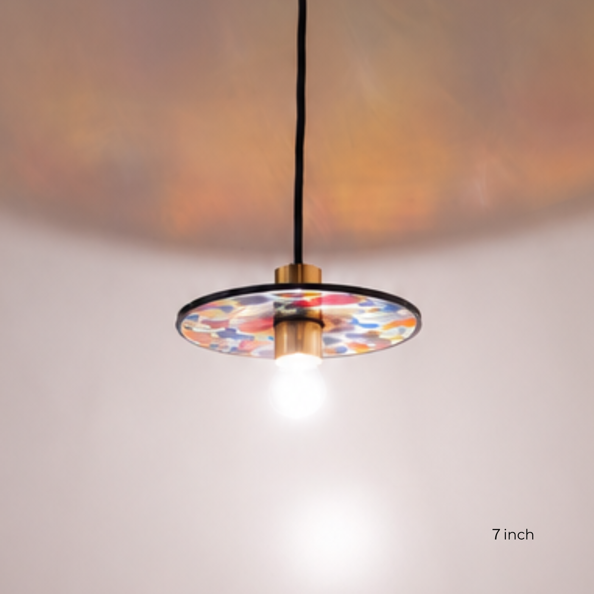 【 在庫限り 】GLASSIC  LIGHT/marble mix 7インチ　
